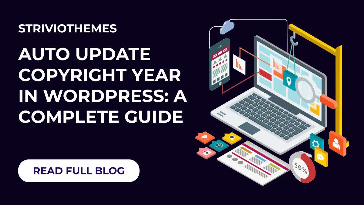 Auto Update Copyright Year In Wordpress 2