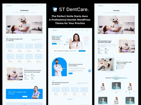 Dentist Wordpress Theme Thumbnail