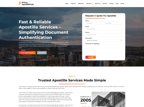 Free Apostille Wordpress Theme Thumbnail