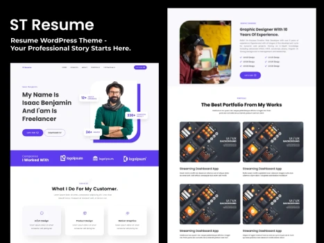 Resume Wordpress Theme Thumbnail