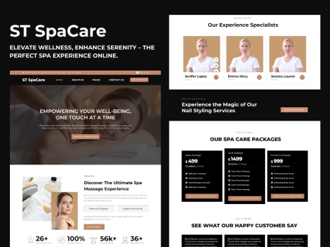 Spa Wordpress Theme Thumbnail