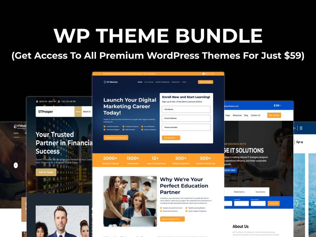 Wp Elementor Theme Bundle Webp