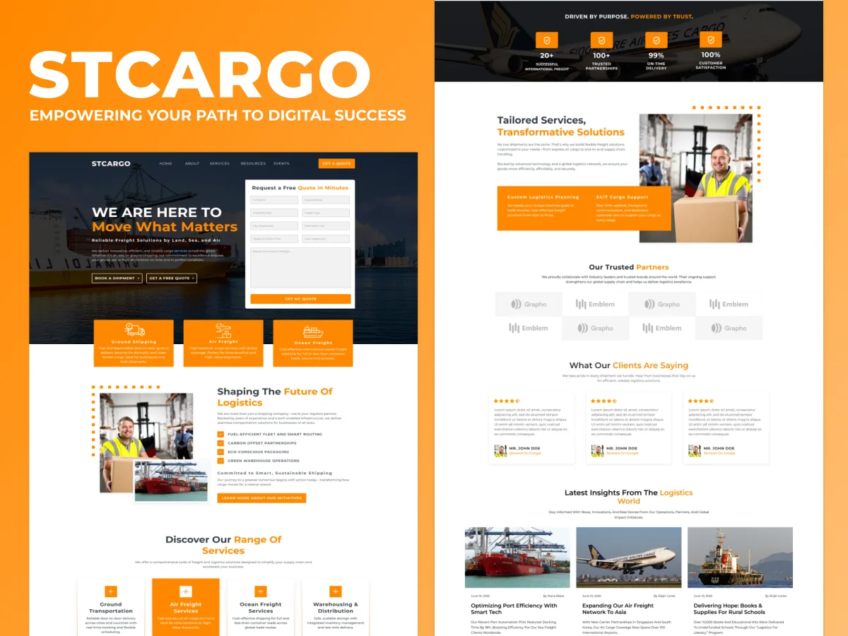 cargo wordpress theme