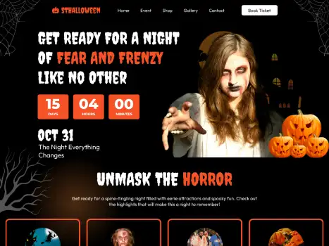 free-halloween-wordpress-theme