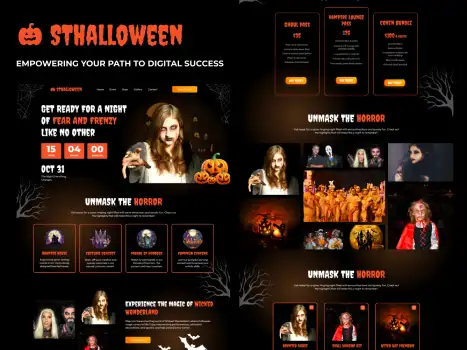 Halloween Wordpress Theme Thumbnail
