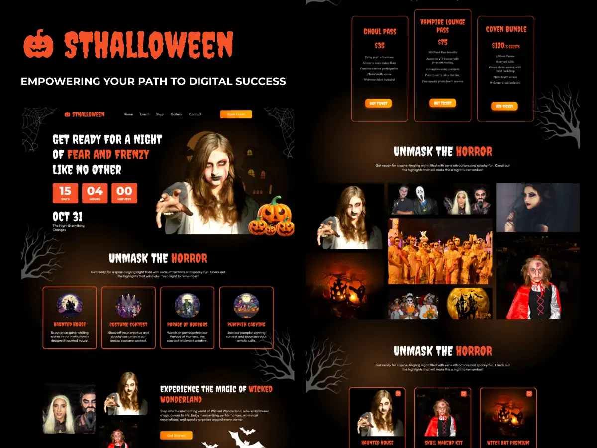 Premium Halloween WordPress Theme