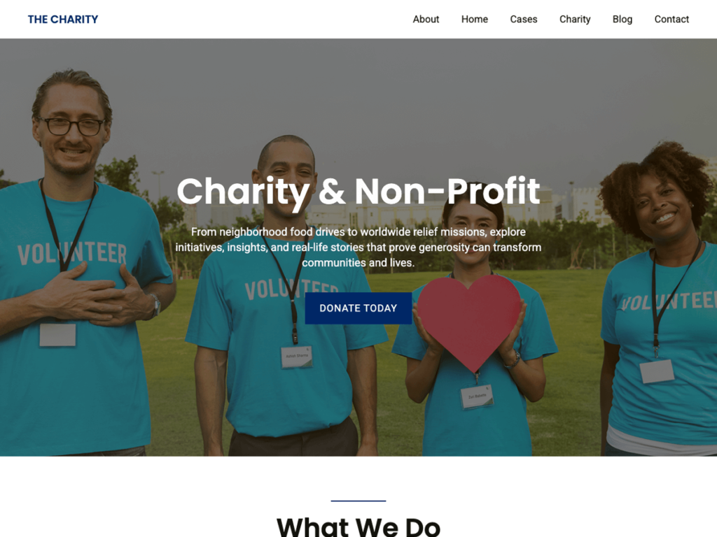 Charity And Nonprofit