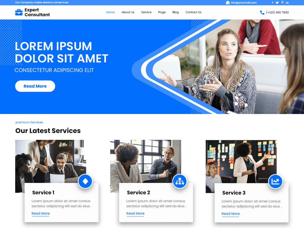 10 Best Free WordPress Themes for Consultants In 2026 Expert Consultant