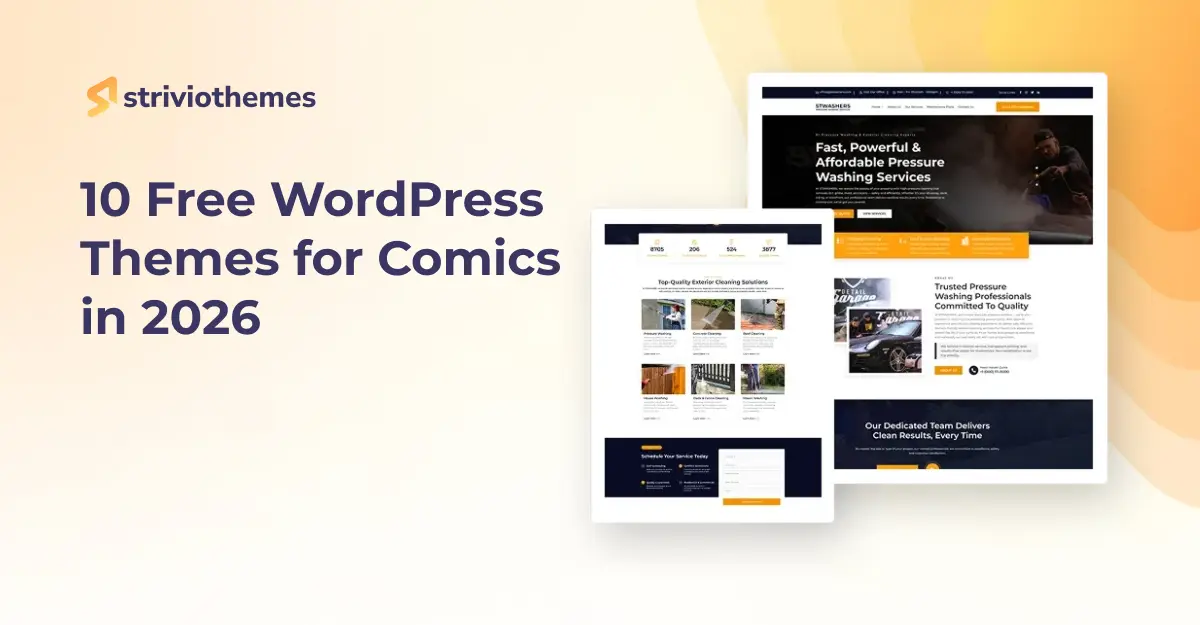 10 Free WordPress Themes for Comics in 2026