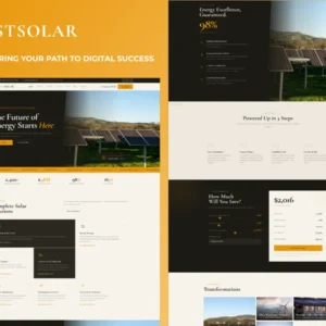 Solar Energy WordPress Theme