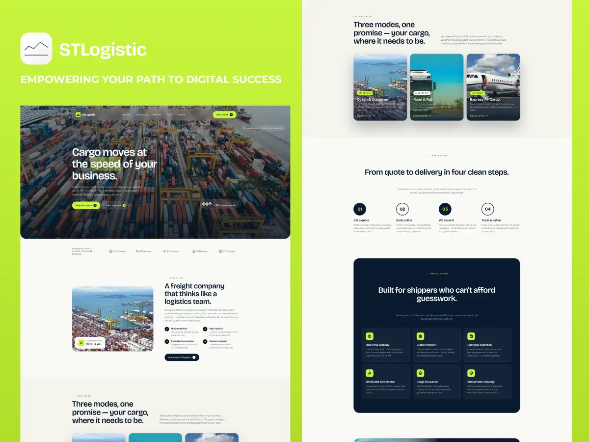 Logistics Wordpress Theme 2