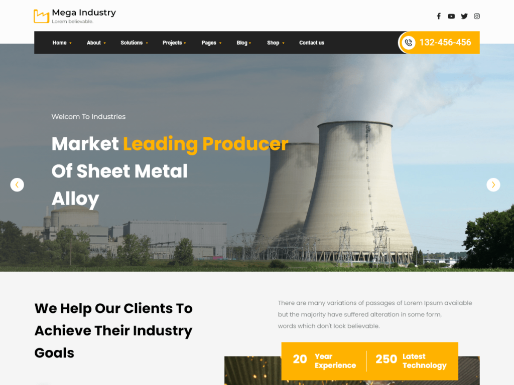 Mega Manufacturing Industry