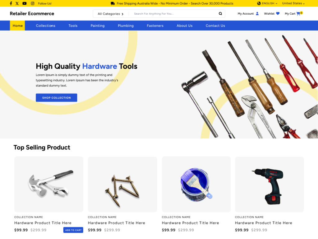 Retailer Ecommerce