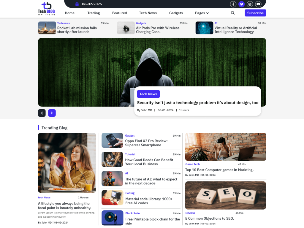 Tech Review Blog