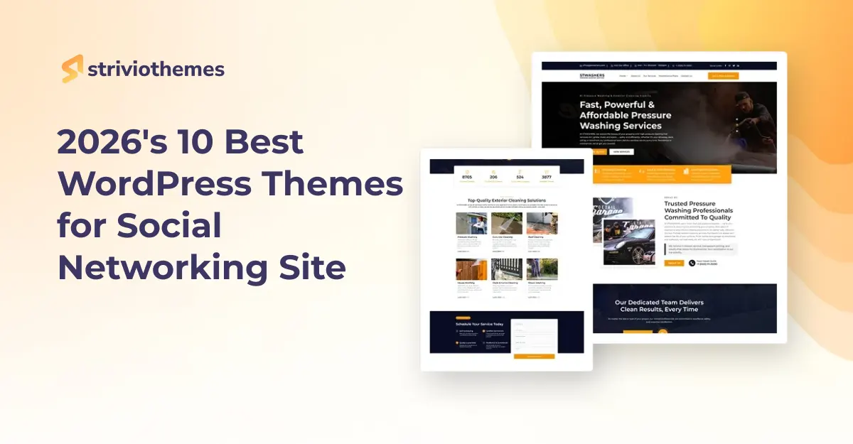 2026's 10 Best WordPress Themes for Social Networking Site
