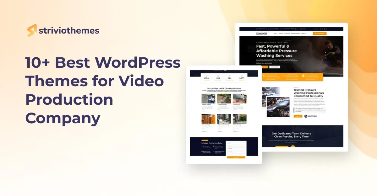 WordPress Themes for Video Production Company