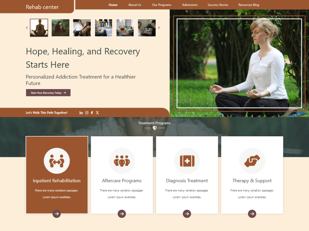 10 Best WordPress Psychology Themes Rehab Center