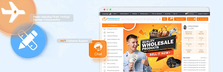 CJdropshipping plugin for WooCommerce