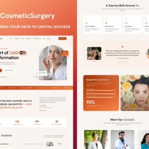 Cosmetic Surgery WordPress Theme 2
