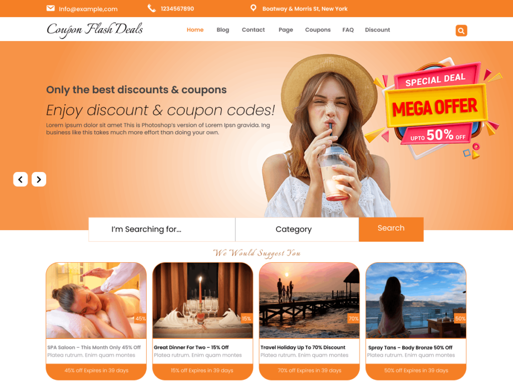 Coupon Flash Deals