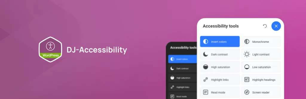DJ Accessibility plugin for WordPress