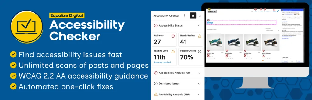Equalize Digital Accessibility Checker WordPress plugin
