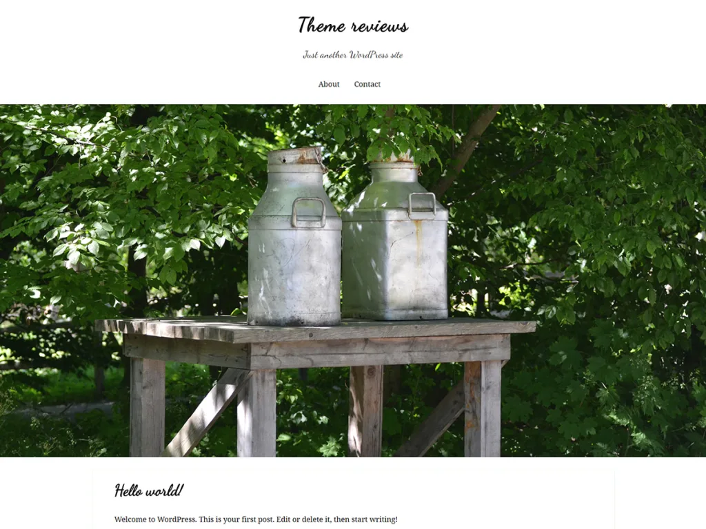 Farm block WordPress theme for agriculture sites