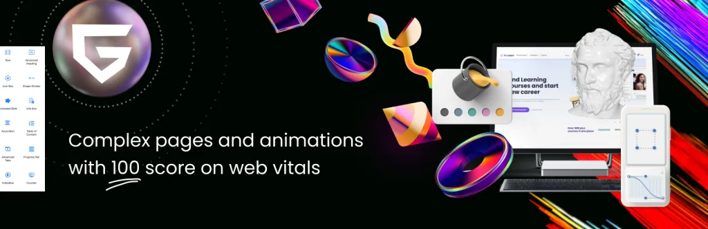 Greenshift animation and page builder blocks for WordPress