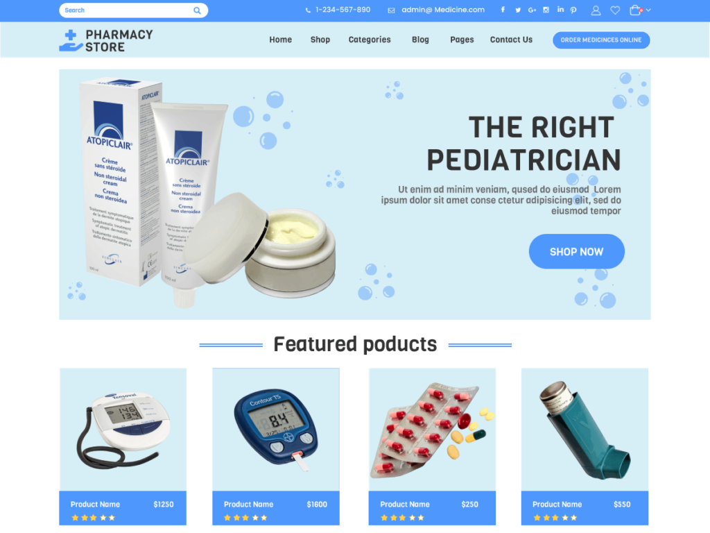 4. Laboratory Pharmacy Store