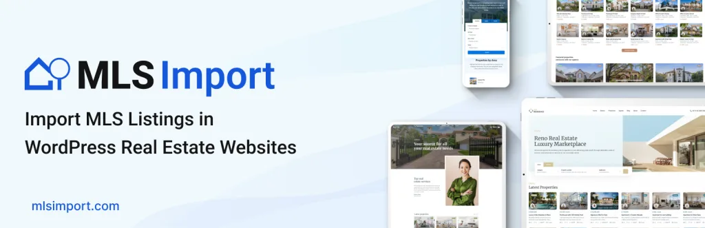 MLS Import plugin for WordPress real estate feeds