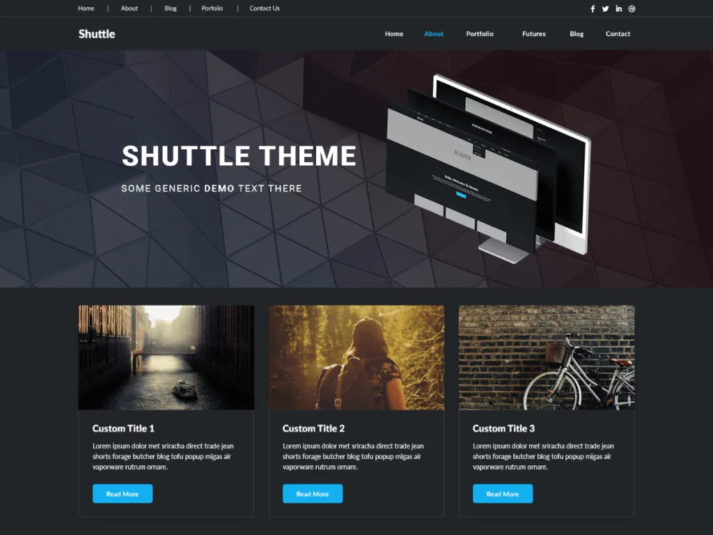 Shuttle Gamer WordPress theme for gaming blogs