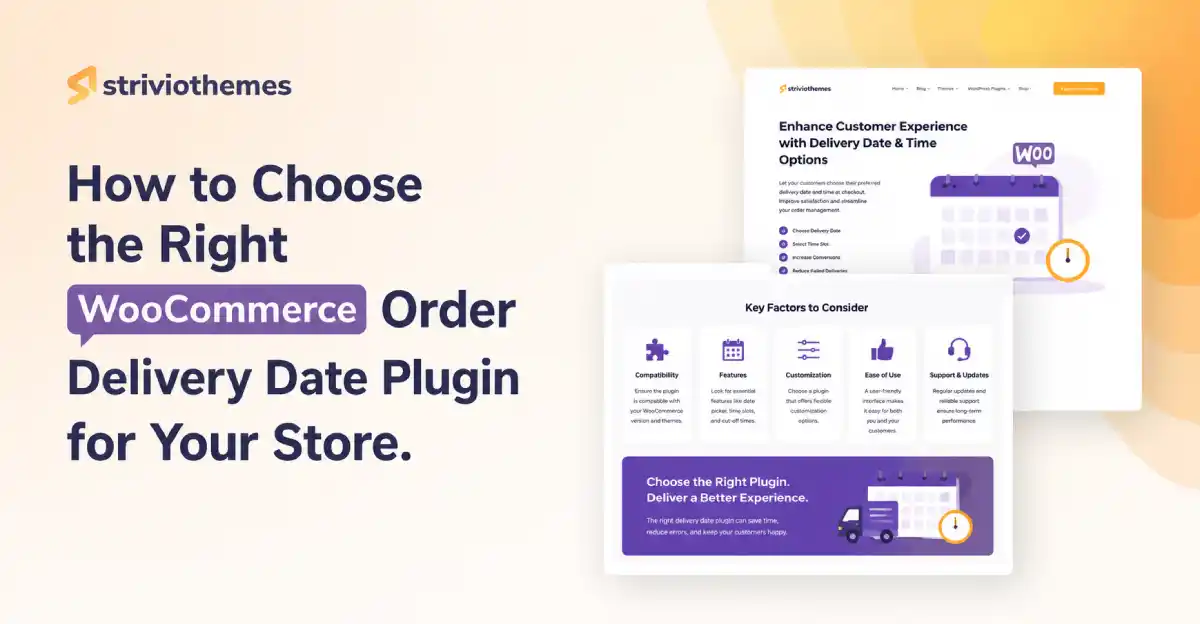 Best WooCommerce Order Delivery Date Plugin: A Buyer's Guide