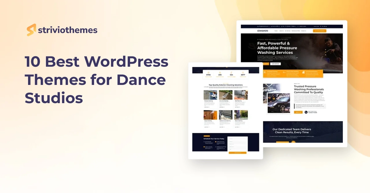 10 Best WordPress Themes for Dance Studios (2026)