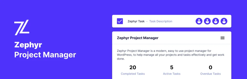 Zephyr Project Manager plugin for WordPress