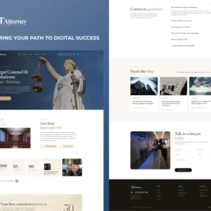 Attorney WordPress Theme