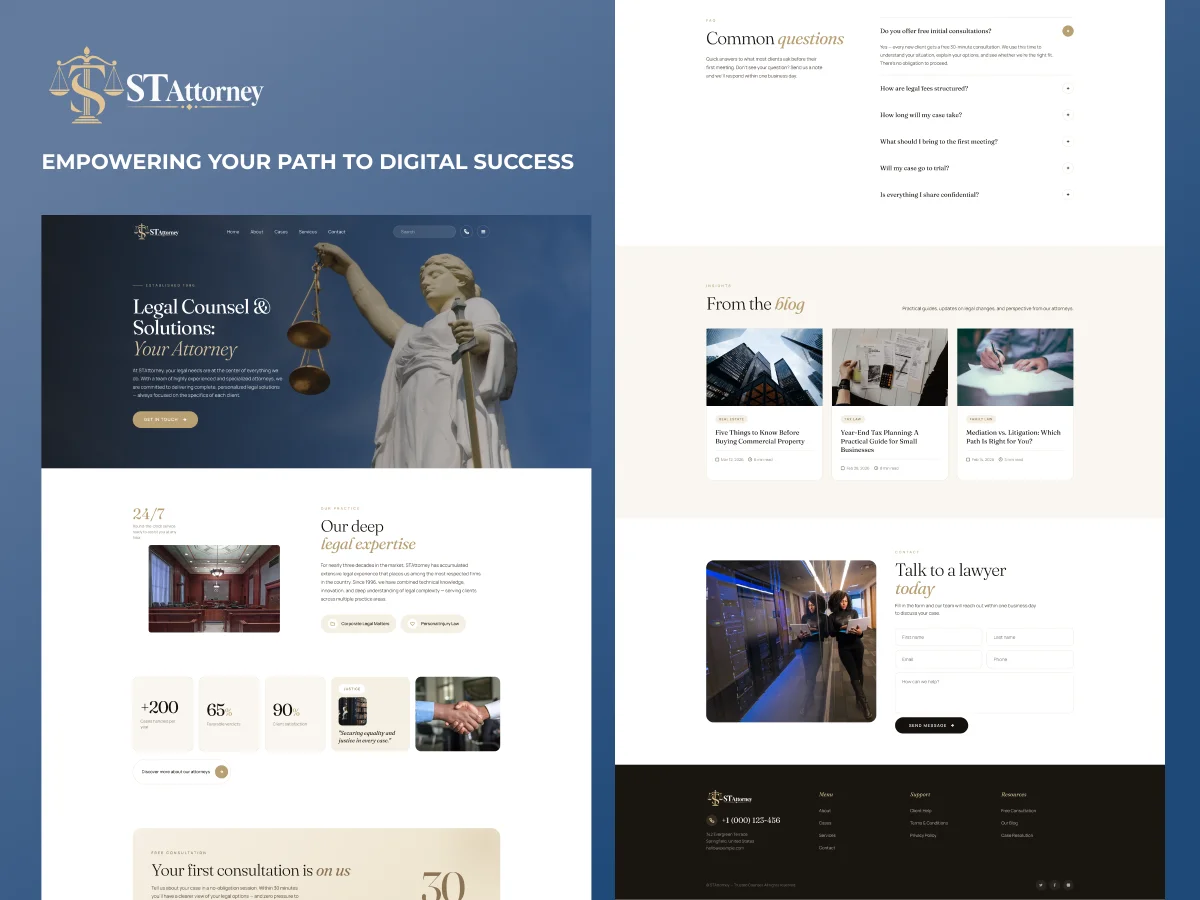 Attorney WordPress Theme