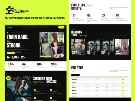Fitness WordPress Theme Thumbnail