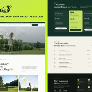 Golf WordPress Theme