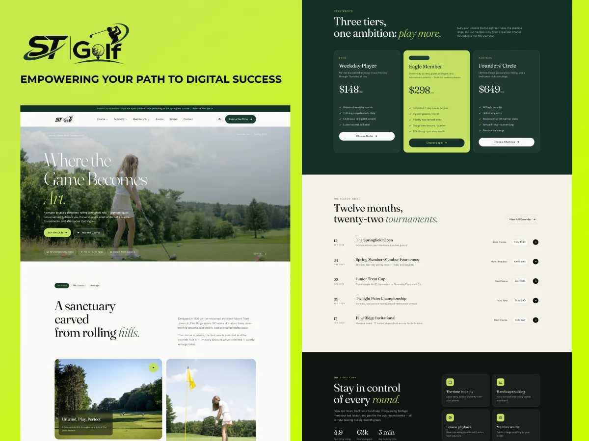 Golf Wordpress Theme