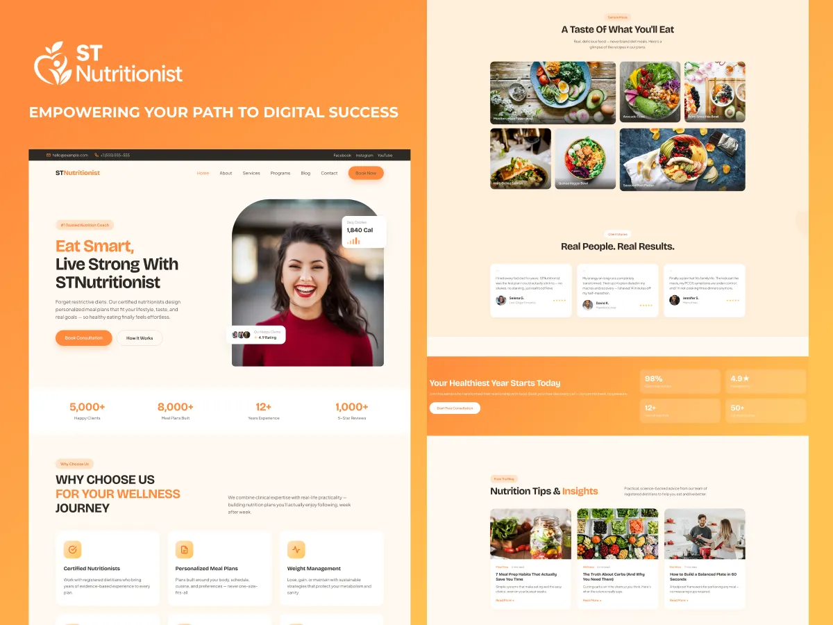 Nutritionist WordPress Theme